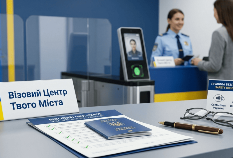 Візит до Візового Центру